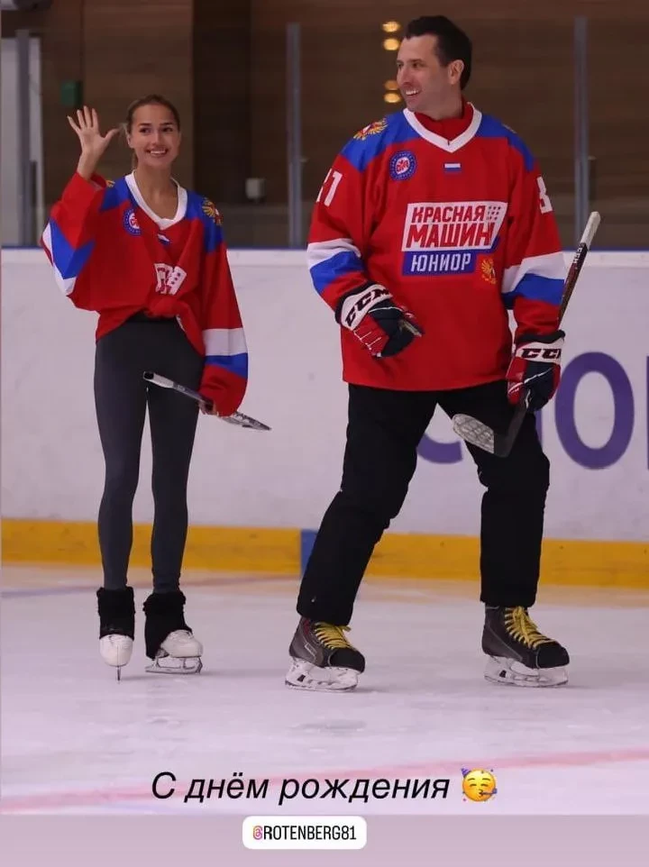 Алина Загитова опубликовала совместное фото с Романом Ротенбергом в честь его 44-летия